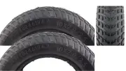 Pack of 2 Sunlite Flat-Free Solid 10x2.0 Solid Bk/Blk