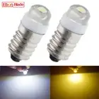 Warm/White E10 Screw LED Bulb 0.5W 3V 6V 3V-18V For Flashlight Torch Work Light