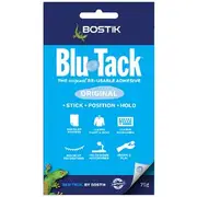 Bostik Blu Tack Removable Adhesive 75g