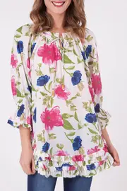 Jess Bella Floral Top--MSD-JESSBEL