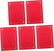Parliky Award Certificate Cover 5pcs Paper Certificate Holder Diploma Document Paper Award Holder