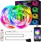 Led Strip Lights 100Ft RGB Led Light Smart Led Strips Smart Led Lights Strip Mus