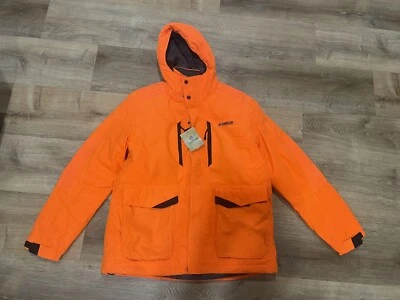 NWT Magellan Outdoors Hunting Jacket Waterproof Size LARGE Full-Zip Adjustable