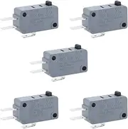 Micro Switch,Mini Switch, 5pcs G5T16-E1Z200 Micro Limit Switch Button SPDT Momentary Snap Action