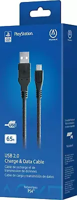 Powera USB Charging Cable for Playstation 4