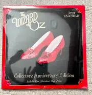 NEW SEALED 2009 Wizard of Oz Collectors Anniversary Edition Calendar With Map