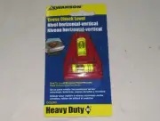Swanson CCl001 Cross-Check Level - Red Plastic - 1.75" x 2.25" - Swanson Tool