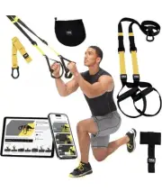 TRX Pro3 Over 100+ Exercises Adjustable Recovery Suspension Fitness Trainer Kit