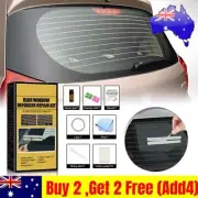 Car Rear Window Defogger Repair Kit Scratched Broken Defroster Heater Grid AU