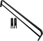 Wear Resistant Towel Rack Adhesive Bathroom Organizer Wall Mount Multi Functional Towel Holder Space Saving Design for Towel and Clothes No Drill Installation