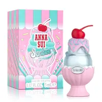 在飛比找Yahoo奇摩購物中心優惠-ANNA SUI 果漾聖代女性淡香水-粉紅柚惑小香5ml