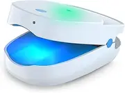 iKeener Nail Fungus Treatment Device,FDA Cleared Portable Laser Therapy Nail Cleaning&Maintenance Equipment,Rechargeable Finger&Toe Care Supplies,Home Use,Painless,Cure Fungus Onychomycosis (White)