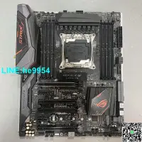 在飛比找露天拍賣優惠-【小楊嚴選】華碩X99主板STRIX X99 GAMING