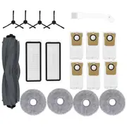 Accessories Kit For L20 Ultra/l30 Ultra Vacuum Cleaner Main Side Brush Hepa Filter Mop Cloth Dust B