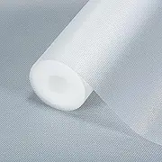 Shelf Liner 45 x 500 cm, Yiaxoyia Non-Slip Oil-Proof Cabinet Paper Drawer Liner for Kitchen Cabinet, Refrigerator, Shelves, Storage, Desks, Washable & Non Adhesive (Diamond Pattern)