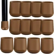 7/8 Inch Folding Chair Leg Caps Heavy-Duty Plastic Chair End Caps Non-Marring...