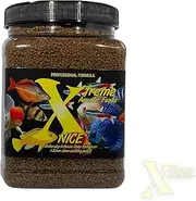 Xtreme Aquatic Food Nice Naturally Intense Color Enhancer 1.5mm Slow-Sinking Pellets Fish Food 567 Grams (20oz)