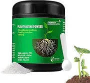Rooting Powder for Plant Cuttings | Rapid Rooting Fertilizer,Strong Booster Powder Fast Seedling Development Fertilizer for Tree Flower Fruit Vegetable Lawn Garden