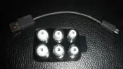Beats Replacement Ear Buds Tips for Powerbeats 2 / 3 / Wireless with Cable Gray