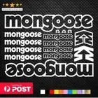 MONGOOSE - 15 Vinyl Decals Stickers Sheet Bike Frame Cycle Cycling Bicycle -