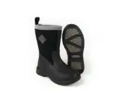 Muck Kid's Breezy Mid Black Rain Boot BMK-000 Size 1