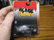 2010 Johnny Lightning 1965 Ford Mustang Black With Flames # HW 22