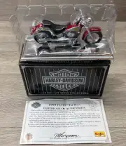 Maisto Harley Davidson 1999 FLSTF Fat Boy 1/18 Die Cast MIB