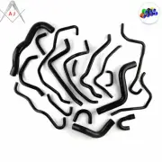 For Mazda RX8 SE3P 231 1.3L RHD MT 03-08 Silicone Radiator Coolant Hose Black (for: Mazda)