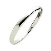 Bevilles Bangle Bracelet Sterling Silver 7MM X 63 MM 7MM X 66 MM 7MM X 69 MM