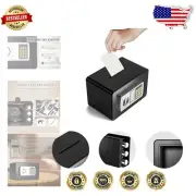 Secure Coin Slot Mini Safe - 7.87" Digital Safe with Anti-Theft Design