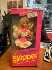 NEW Vintage 1990 Babysitter Skipper Barbie Doll #9433 Barbie's Teen Sister -New