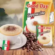 20 Sachet Good Day Instant Coffee Cappuccino No Added Sugar كابتشينو جود داي