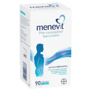 Menevit Pre-Conception Sperm Health with Zinc & Vitamin C - 90 Capsules
