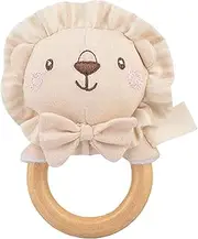 Soft Baby Rattle, Stuffed Animal Toys, 4.72x3.15 Inches Enhanced Sound Recognition, Lion Shape Hand Grip Toys for Kids Boys & Girls, Plush Grab Shaker, Elephant, Rabbit