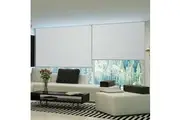 Pasadena Room Darkening Roller Blinds 220cm Drop Vanilla