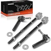 A-Premium Set of 4, Front Inner Outer Tie Rod End Kit, Compatible with Dodge Journey 2009-2020