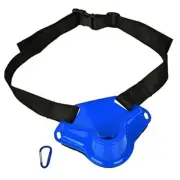Fishing Fighting Belt Waist Rod Holder Adjustable Belt Fish Tackle Blue