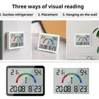 Large LED Digital Alarm Clock Temperature Date Display GXU Desk Electronic N8S4