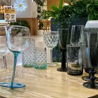 在飛比找ETMall東森購物網優惠-822外貿中古歐美小眾高端無鉛玻璃紅酒杯葡萄酒香檳杯異形創意