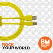 UDG Ultimate U95001 USB2 Cable A-B Yellow Straight 1m - Brand New