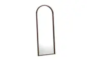 Oikiture166x60cm Full Length Mirror Arched Dressing Floor Mirrors Free Standing