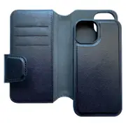 Mobling Leather Magnetic Magsafe Wallet (Suits iPhone 14 Pro Max) - Black