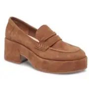 Dolce Vita yanni suede chestnut loafers in Brown Sizes 6 & 6.5 Let Me Know