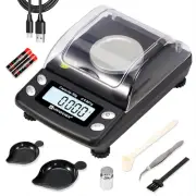 Digital Milligram Scale Accurate 0.001G/50G,Precision Mg Scale for Jewelry,Powde
