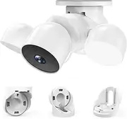 MSAFF Eave Mount for Google Nest Cam with Floodlight Outdoor Camera - ABS Stability Protective Case Google Nest Flood Light Camera Outdoor Eave Mount
