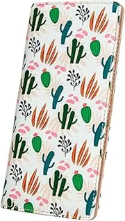 [AIRMORS] Wallet Women Leather Credit Card Holder with RFID Blocking Large Capacity Slim zipper Wallets for Men Minimalist Coin Purse long clutch wallet, Cactus, Rfid Wallet