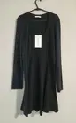 Ninety Percent NWT Women’s Organic Cotton Pointelle Drop Neck skater dress large