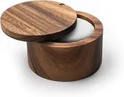 Ironwood Gourmet 28221 Innovative Wooden Tableware Salt Cellar