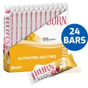 MAXINE'S BURN PROTEIN BARS X 24 - GLUTEN FREE - HIGH PROTEIN MAX