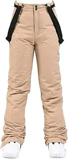 [RICHOLV] Winter Ski Pants Men Women Outdoor Windproof Waterproof Warm Snow Trousers Winter Ski Snowboarding Pants